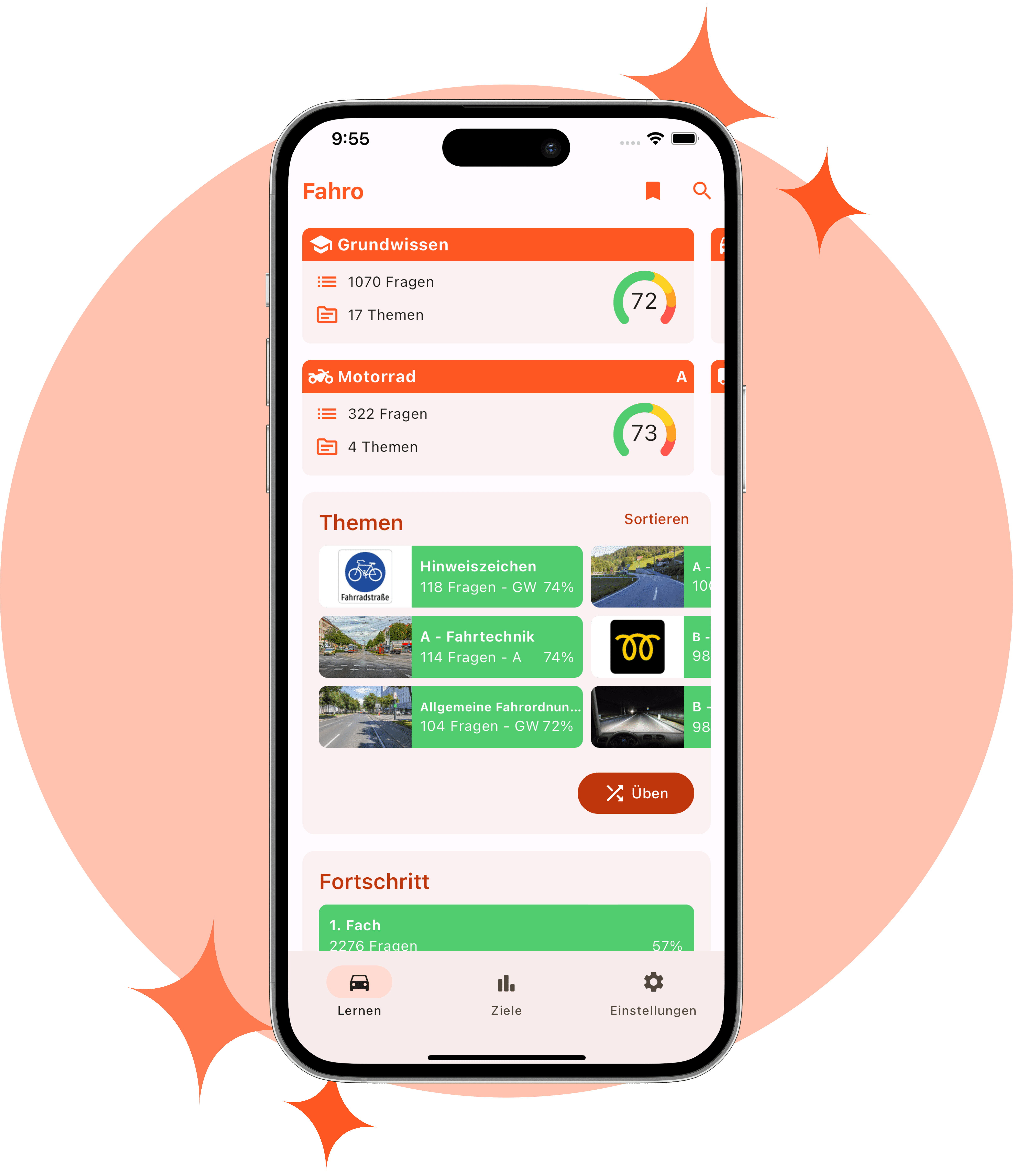 Fahro App Screen